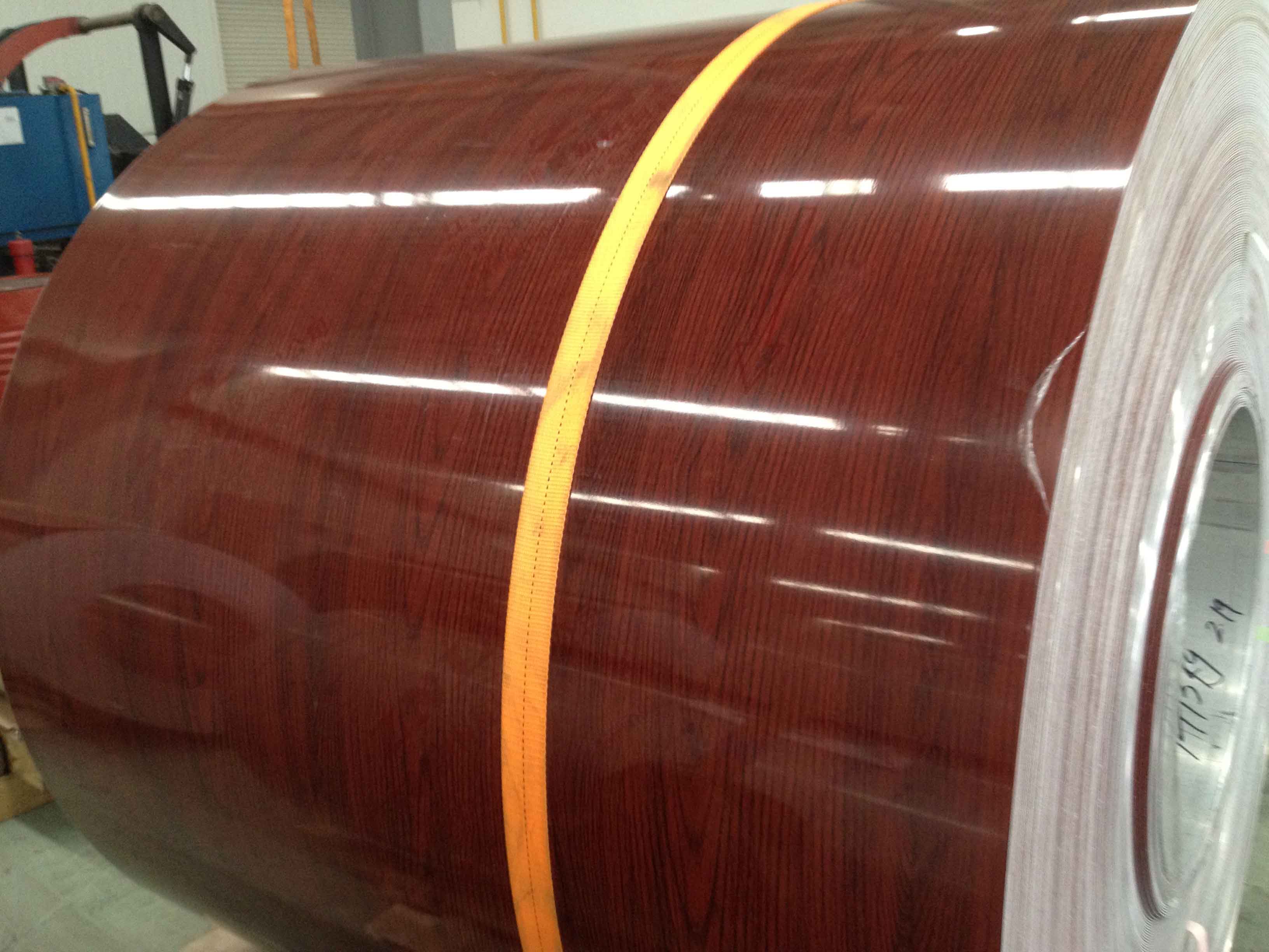 Curtain wall roller coated aluminum plate